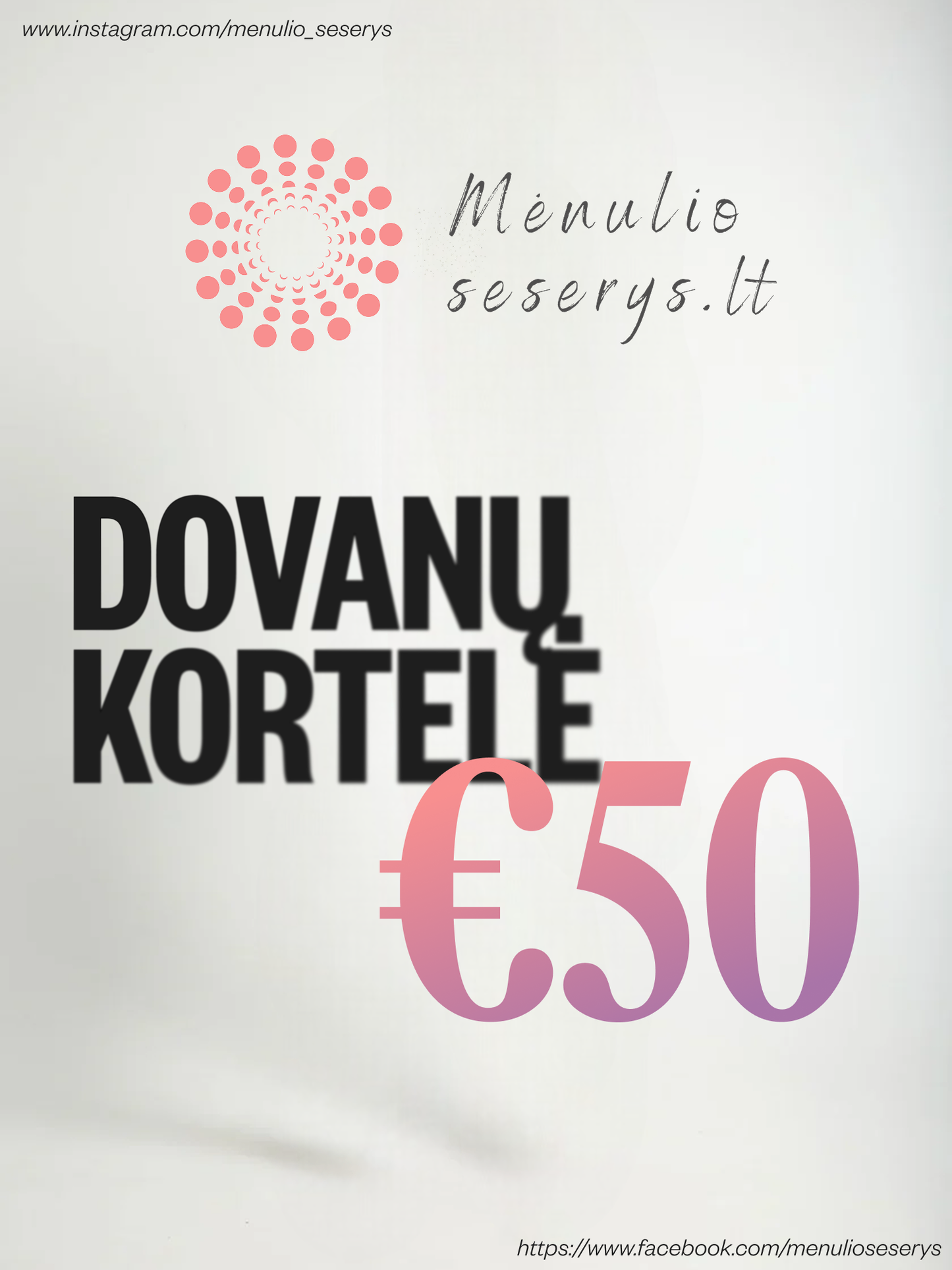 Dovanų kortelė