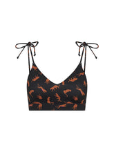 Įdėkite nuotrauką į Galerijos peržiūrą, MODIBODI maudymosi liemenėlė Tie Shoulder Crop Top
