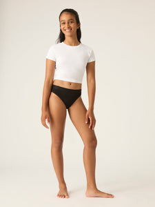 🩸🩸🩸🩸🩸🩸 MODIBODI Kelnaitės mergaitėms Hipster Bikini Super-Overnight (Ypač gausiam kraujavimui/šlapimo nelaikymui)