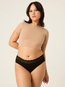 🩸🩸🩸 MODIBODI - Sensual Hi-Waist Bikini MH (vidutiniam / gausiam kraujavimui bei šlapimo nelaikymui)