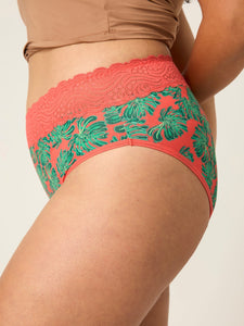 🩸🩸🩸🩸 MODIBODI - Sensual Hi-Waist Bikini HO (gausiam kraujavimui / šlapimo nelaikymui)