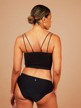 Įdėkite nuotrauką į Galerijos peržiūrą, 🩸🩸 FLUXIES - Besiūlės bikini (negausiam kraujavimui, juodos spalvos)